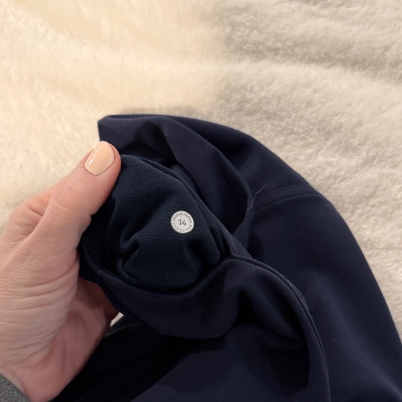 Lululemon Athletica Navy Blue Leggings - Picture 3 of 3